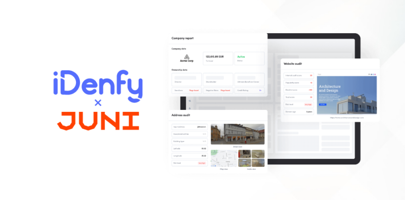 iDenfy Partners With the Swedish Fintech Juni